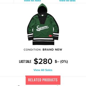COPY - Supreme Hockey Jersey Pullover